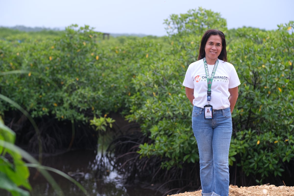 Del Carmen Municipal Environment and Natural Resources Officer Gina Barquilla shows how local governments can involve the communities in becoming effective stewards of the environment.
